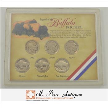 Historic Coin Collection - Legend Of The Buffalo Nickel*** Nicely Packed US Coins!