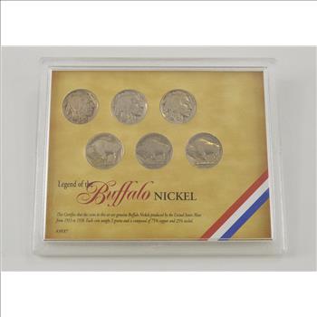 Historic Coin Collection - Legend Of The Buffalo Nickel Nicely Packed US Coins!