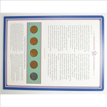 Historic Coin Collection - Lincoln Issues the Emancipation Proclamation Nicely Packed US Coins!
