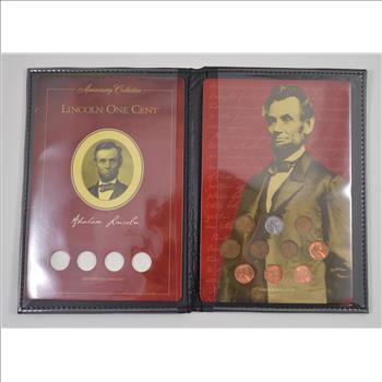Historic Coin Collection - Lincoln One Cent Anniversary Collection Nicely Packed US Coins!