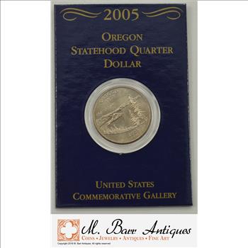 Historic Coin Collection - Oregon Statehood Quarter Dollar*** Nicely Packed US Coins!