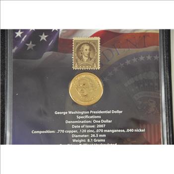 Historic Coin Collection - Presidential Dollar - George Washington Nicely Packed US Coins!