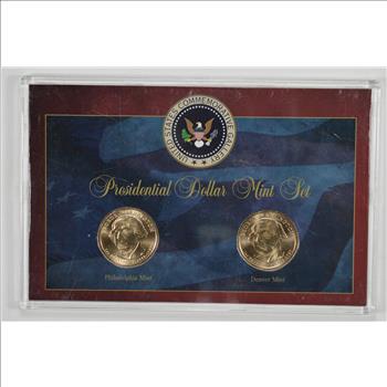 Historic Coin Collection - Presidential Dollar Mint Set Nicely Packed US Coins!