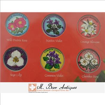 Historic Coin Collection - State Flower Quarter Dollar Collection*** Nicely Packed US Coins!