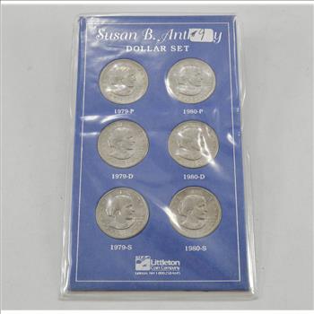 Historic Coin Collection - Susan B. Anthony Dollar Set Nicely Packed US Coins!