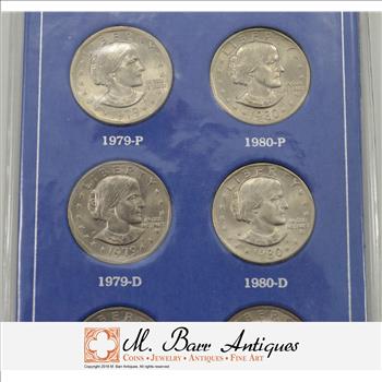 Historic Coin Collection - Susan B. Anthony Dollar Set*** Nicely Packed US Coins!