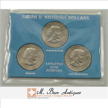 Historic Coin Collection - Susan B. Anthony Dollars*** Nicely Packed US Coins!