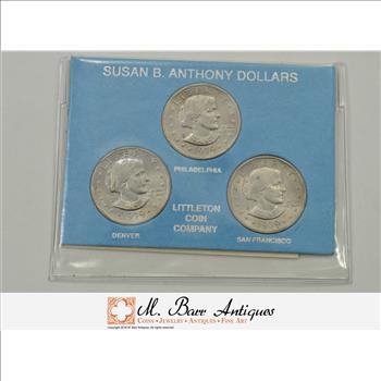 Historic Coin Collection - Susan B. Anthony Dollars*** Nicely Packed US Coins!