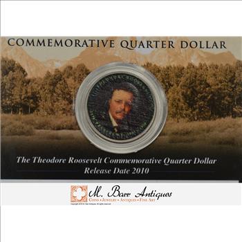 Historic Coin Collection - Teddy Roosevelt Commemorative Quarter Dollar*** Nicely Packed US Coins!