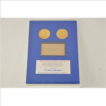 Historic Coin Collection - The U.S. Bicentennial Gold Set Nicely Packed US Coins!