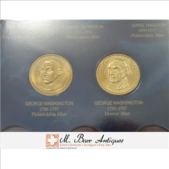 Historic Coin Collection - United States Commemorative Gallery 2007 United States Presidential Dollars** Nicely Packed US Coins!