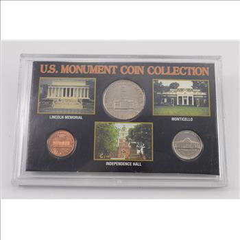 Historic Coin Collection - U.S. Monument Coin Collection Nicely Packed US Coins!