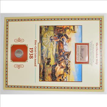 Historic Coin - The Cherokee Strip Nicely Packed US Coin!