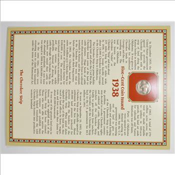 Historic Coin - The Cherokee Strip Nicely Packed US Coin!