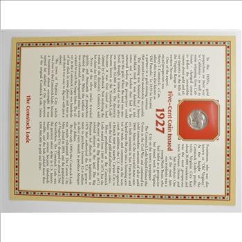 Historic Coin - The Comstock Lode Nicely Packed US Coin!