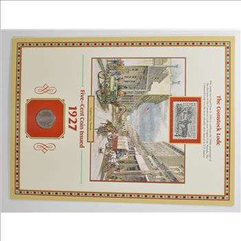 Historic Coin - The Comstock Lode Nicely Packed US Coin!