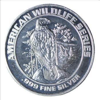 Historic Colorado Mining 20.4 Grams .999 Fine Silver Casino Token