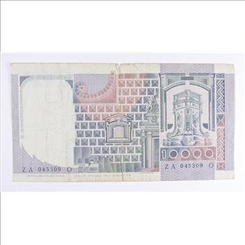 Historic Italian Paper Money Currency - Interesting Note From Italy