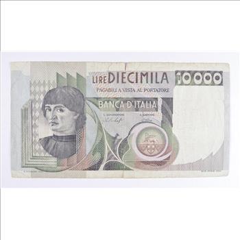 Historic Italian Paper Money Currency - Interesting Note From Italy