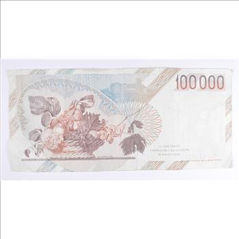 Historic Italian Paper Money Currency - Interesting Note from Italy