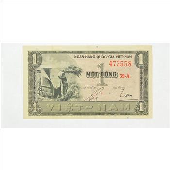 Historic Vietnam Currency Note - Great History