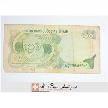 Historic Vietnam Currency Note - Great History