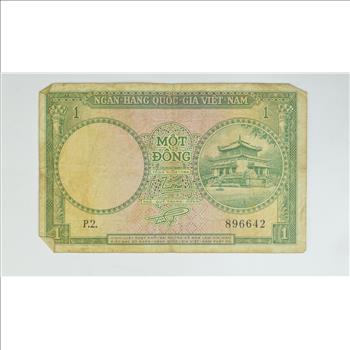 Historic Vietnam Currency Note - Great History