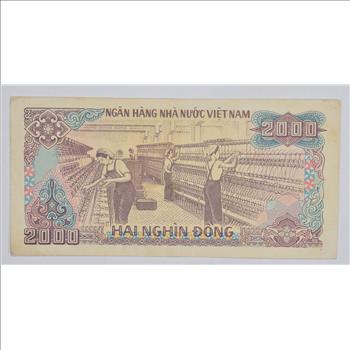 Historic Vietnam Currency Note - Great History