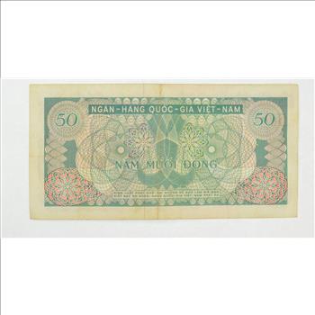 Historic Vietnam Currency Note - Great History
