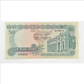 Historic Vietnam Currency Note - Great History