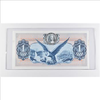 Historic World Bank Note 1974 Colombia 1 Peso Collectible Currency