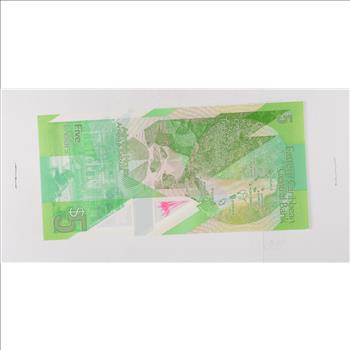 Historic World Bank Note 2019 Eastern Caribbean 5 Dollars Collectible Currency
