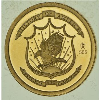 History Of America - Declaration Of Independence Commemorative Coin