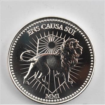 John Wick Continental Coin 1 oz .999 Silver Round BU Lion and Lady Liberty
