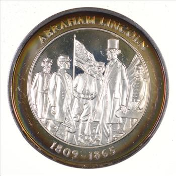 Limited - 31 Grams Silver Abraham Lincoln Round - .999 Fine Silver
