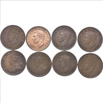 Lot 1941 1951 1937 1937 1933 1931 1939 1941 Canada 1 Cents Penny