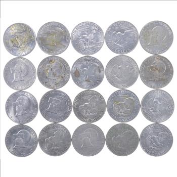 Lot of 20 Assorted Eisenhower Dollars