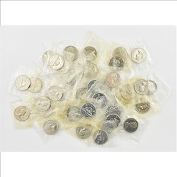 Lot Roll 40 Mixed Canadian Nickel Canada PL Proof Like Set 1960's Collection