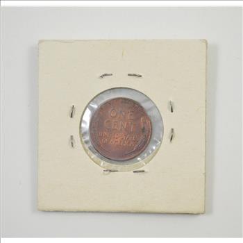 Major Error: 1958 Lincoln Wheat Cent - Clipped Planchet