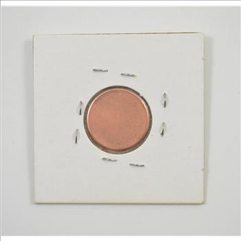 Major Error: Blank Cent Planchet
