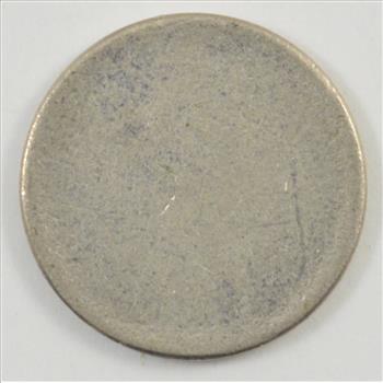 Major Error: Blank Nickel Planchet