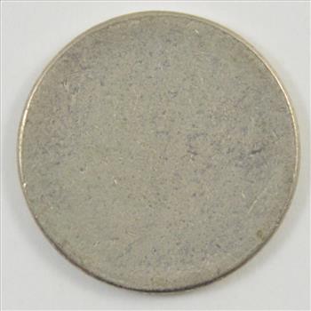 Major Error: Blank Nickel Planchet