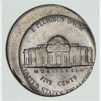 MAJOR Error - Off Center Jefferson Nickel - Rare