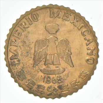 Maximillion Mexican Mini Gold Token
