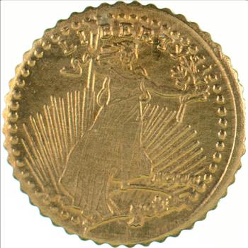 MINI Saint Gauden's Replica Gold Coin