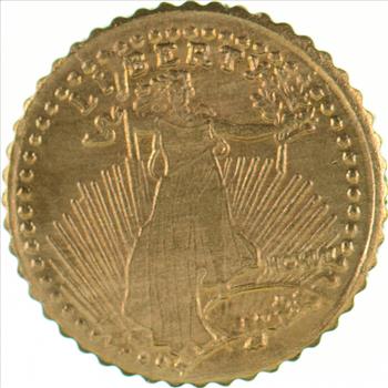 MINI Saint Gauden's Replica Gold Coin