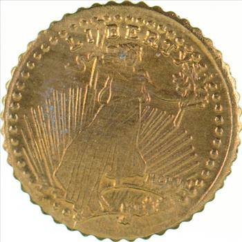 MINI Saint Gauden's Replica Gold Coin