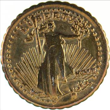MINI Saint Gauden's Replica Gold Coin