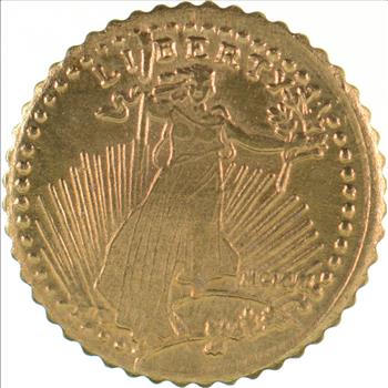 MINI Saint Gauden's Replica Gold Coin
