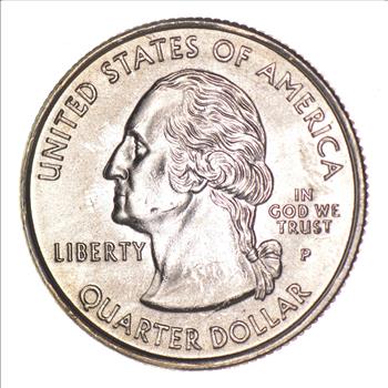 Mint ERROR - DIE Crack -1999 Connecticut State Quarter - Collectible!